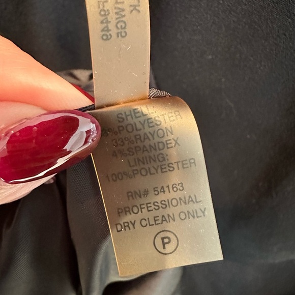 Calvin Klein Black Classic Starburst Sleeveless Dress Women’s Plus Size 20W - Picture 8 of 9